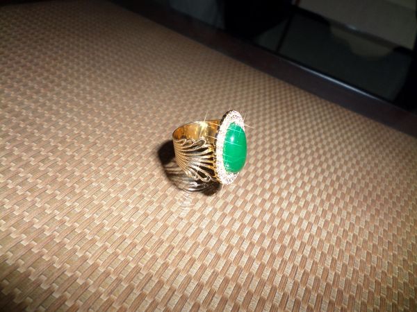 Anel Jade Verde