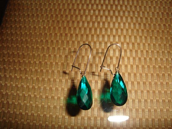 Brinco Cristal Turmalina Morion